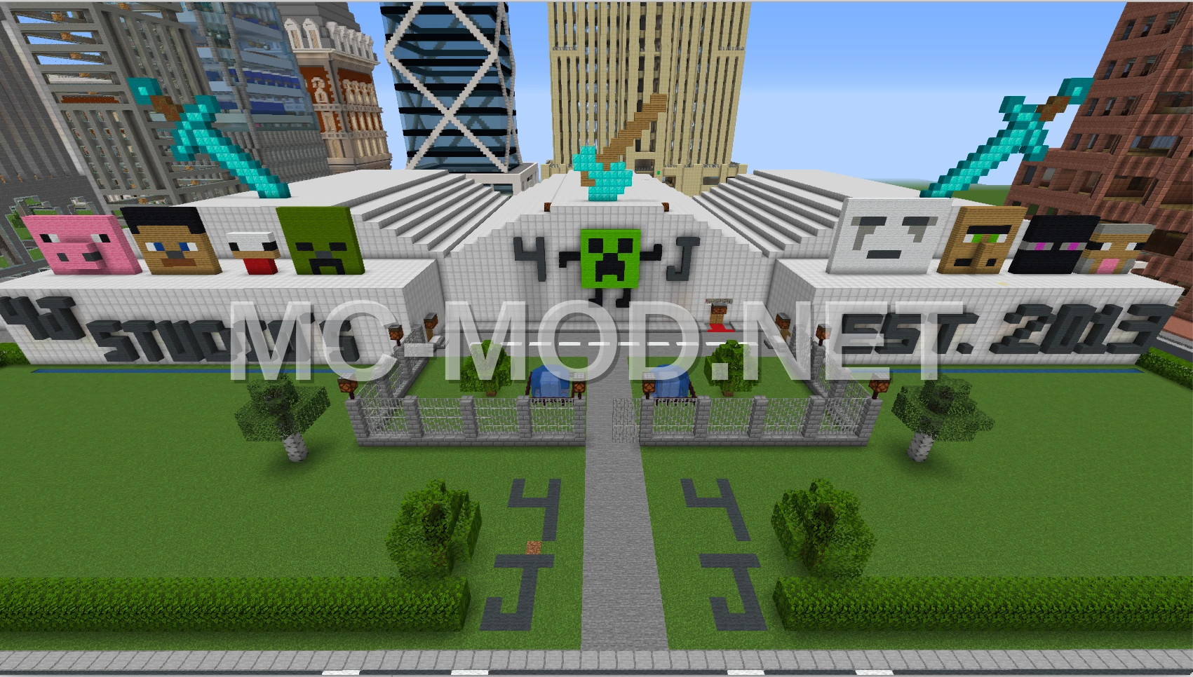 Warehouse With Movie Sets