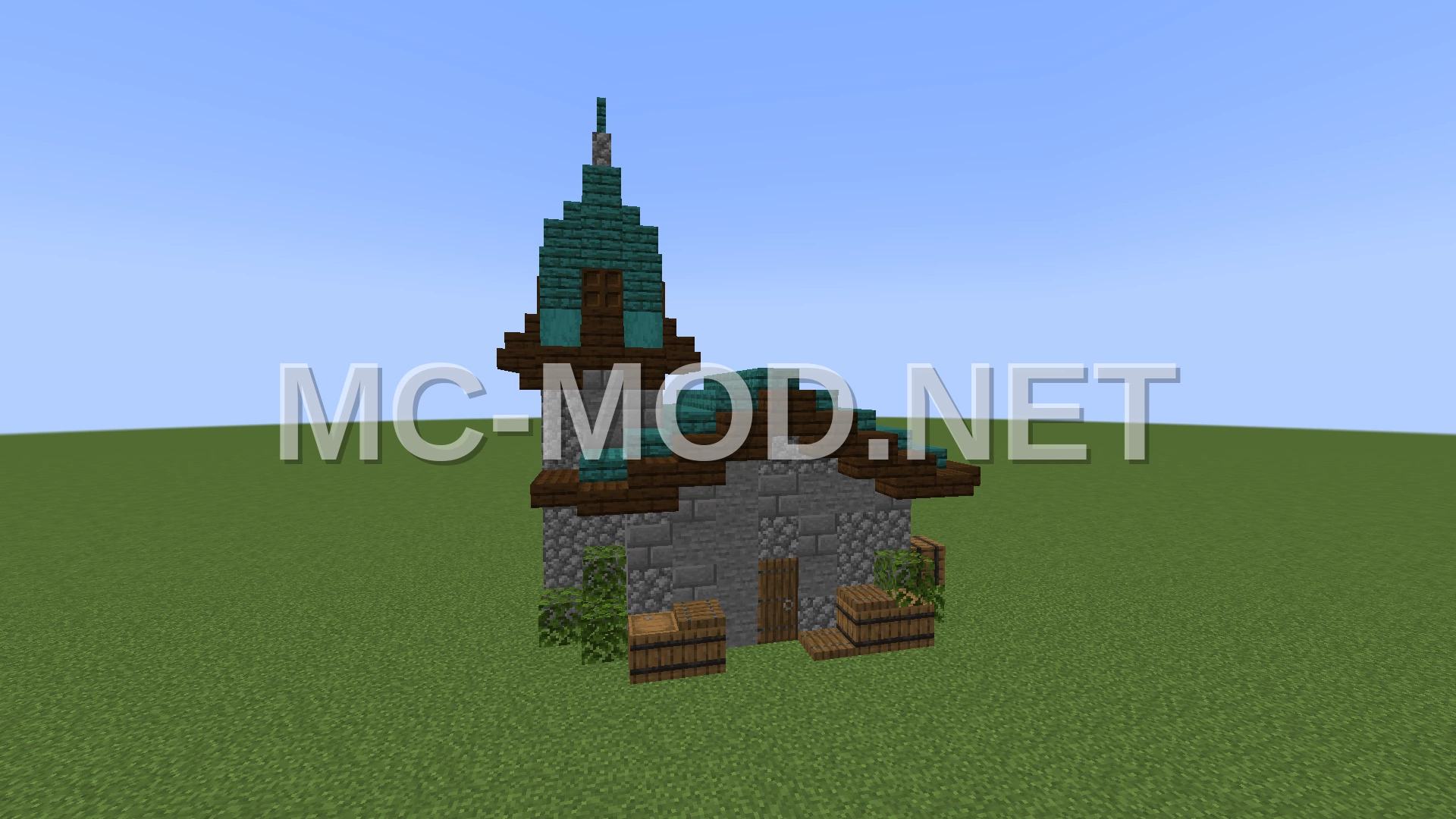 Warped Village – Nether Build Series