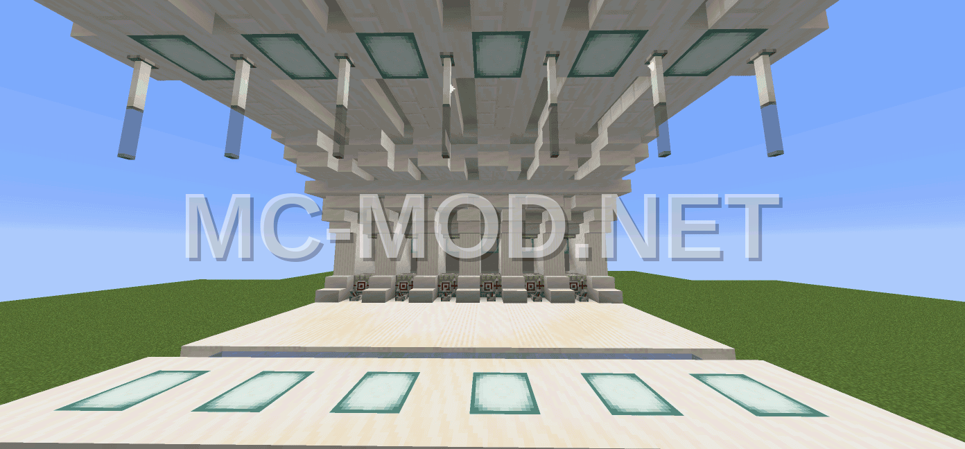 White Trading Hall Design