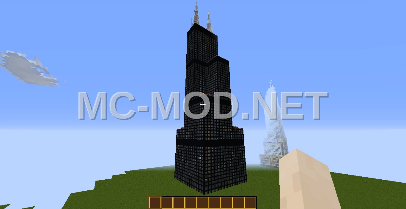 Willis Tower Skyscraper Build