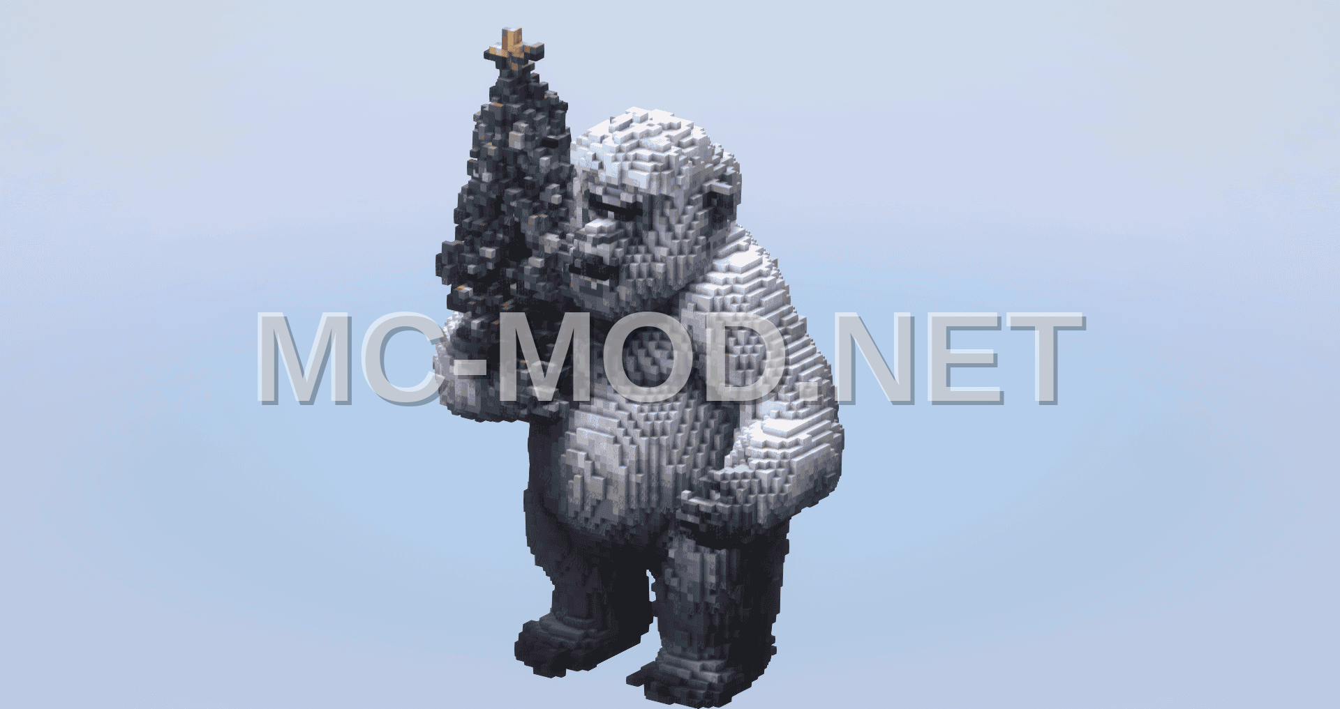 Winter Yeti Statue