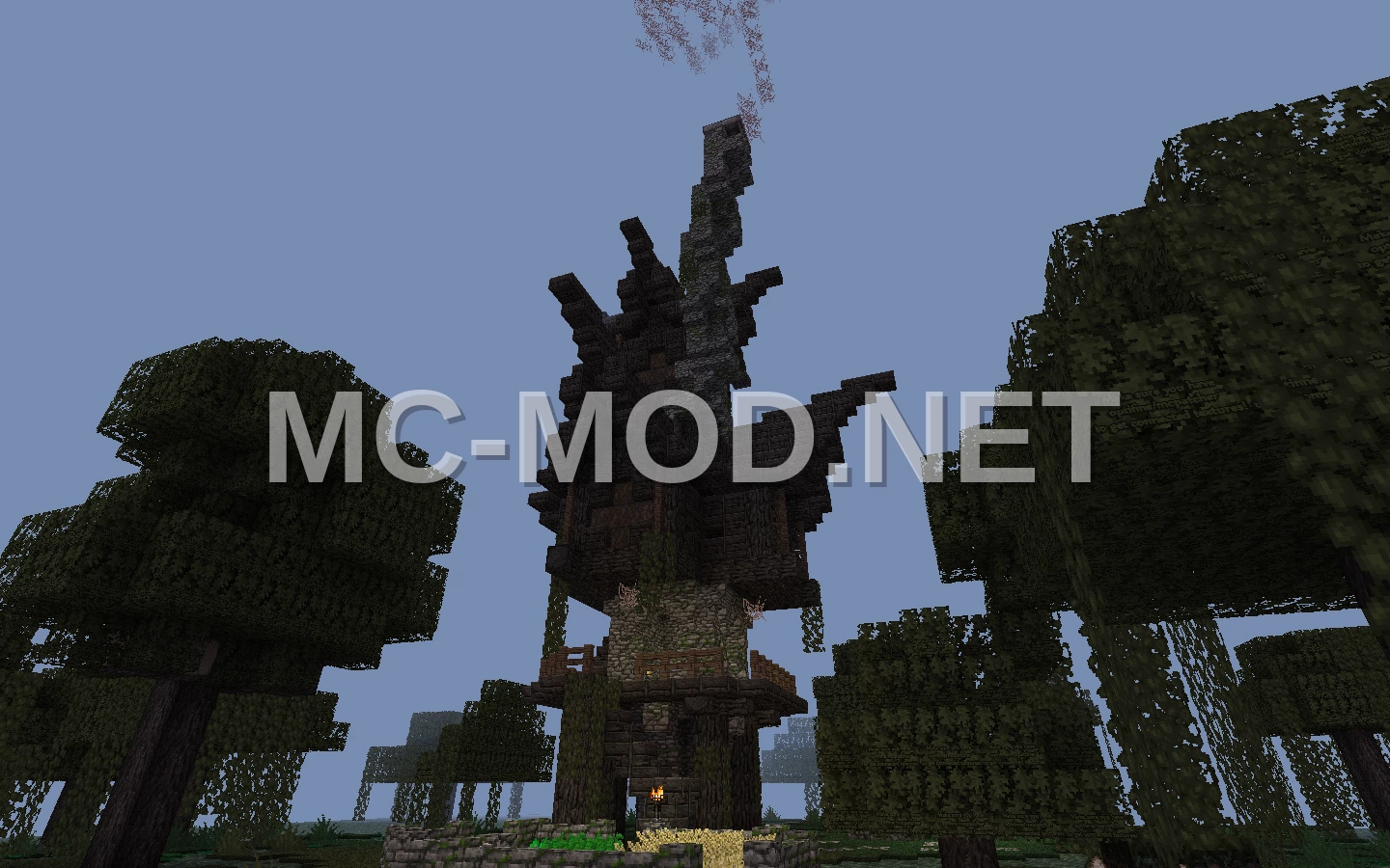 Witch’s Hut and Firepit