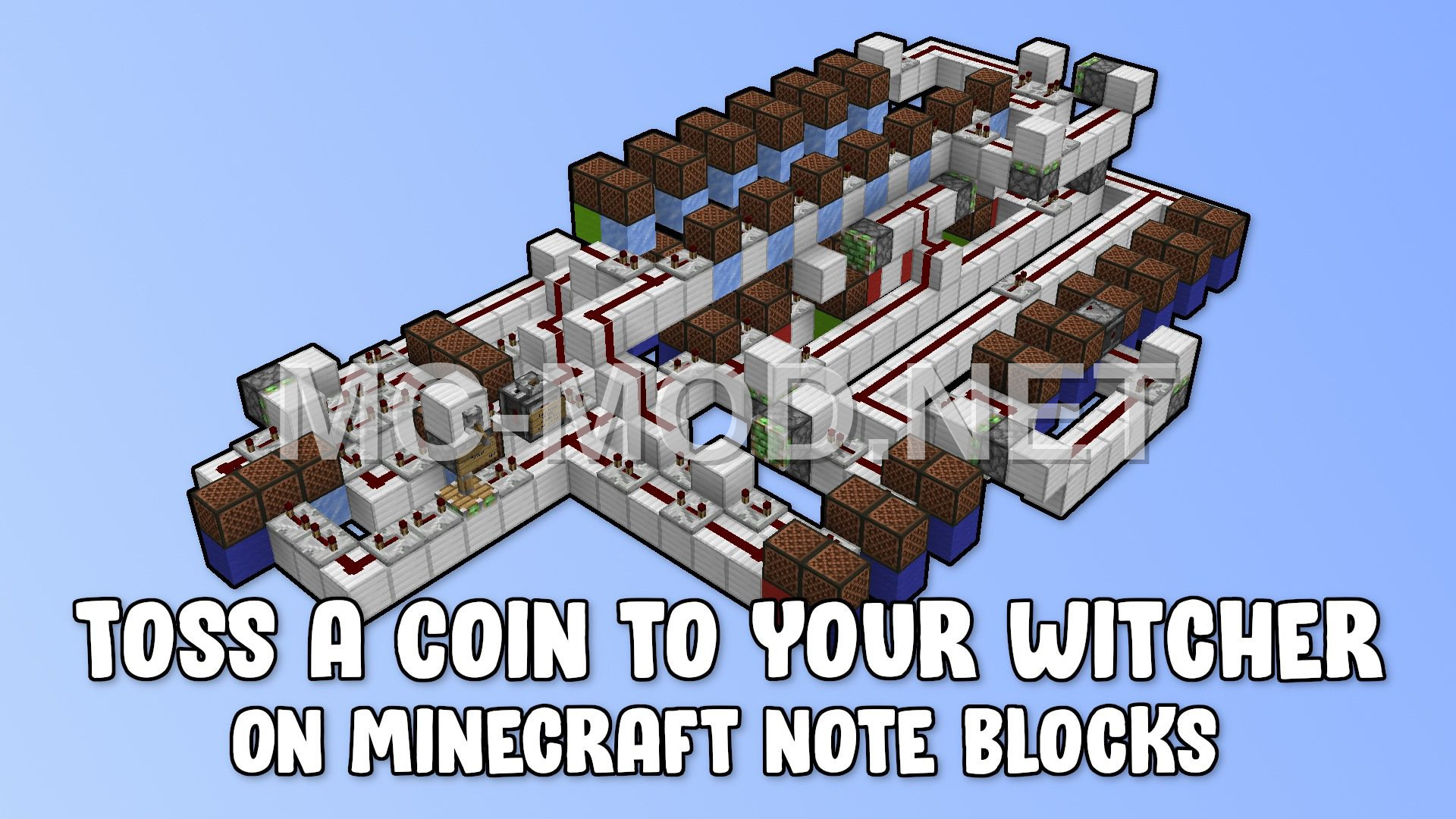 Witcher Song Note Block Machine
