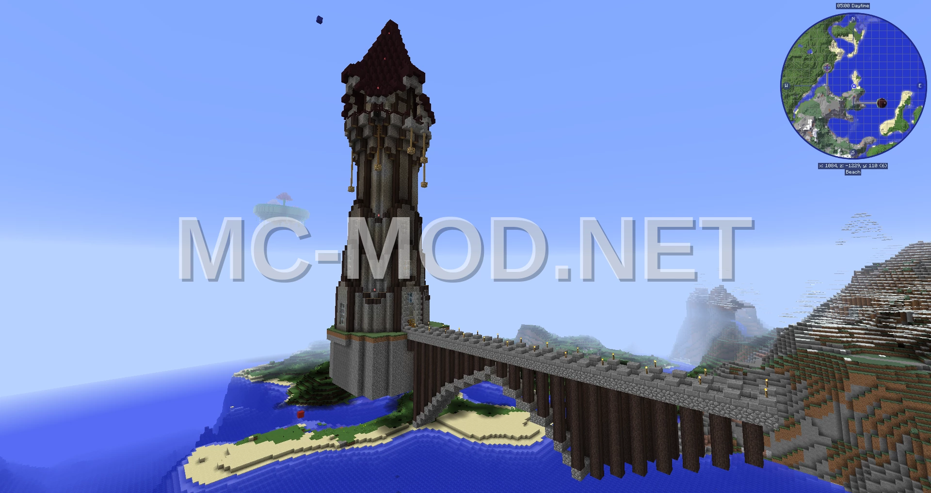 Wizard Tower and Bridge Structure