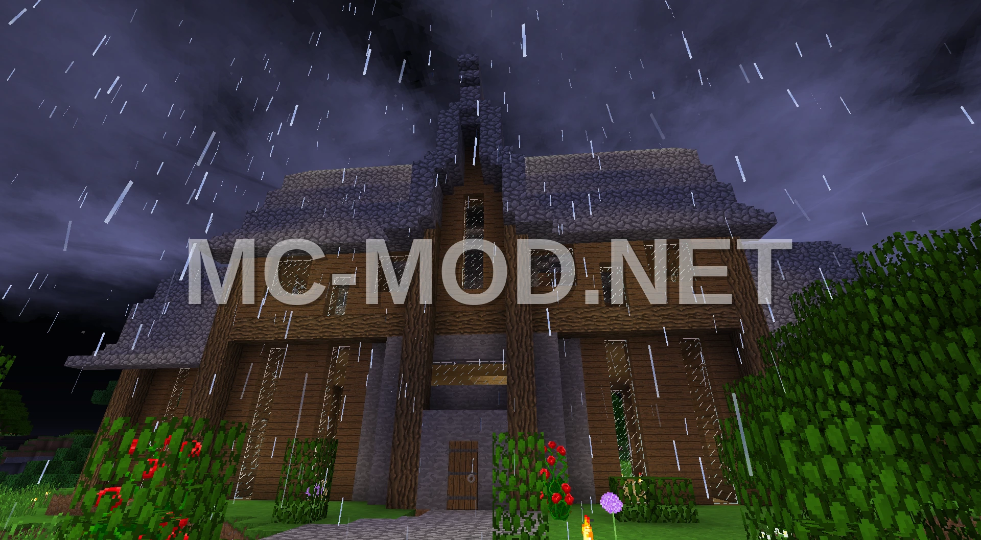 Large Wood Mansion (Unfurnished)