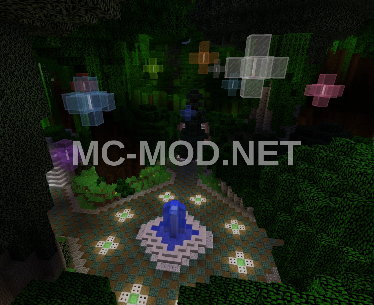 Wooded Teleporter Spawn Hub