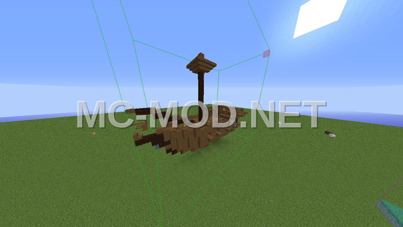 Wooden End Boat