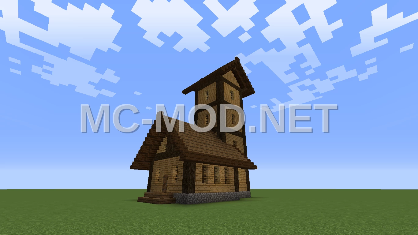 Wooden Exploration Outpost House