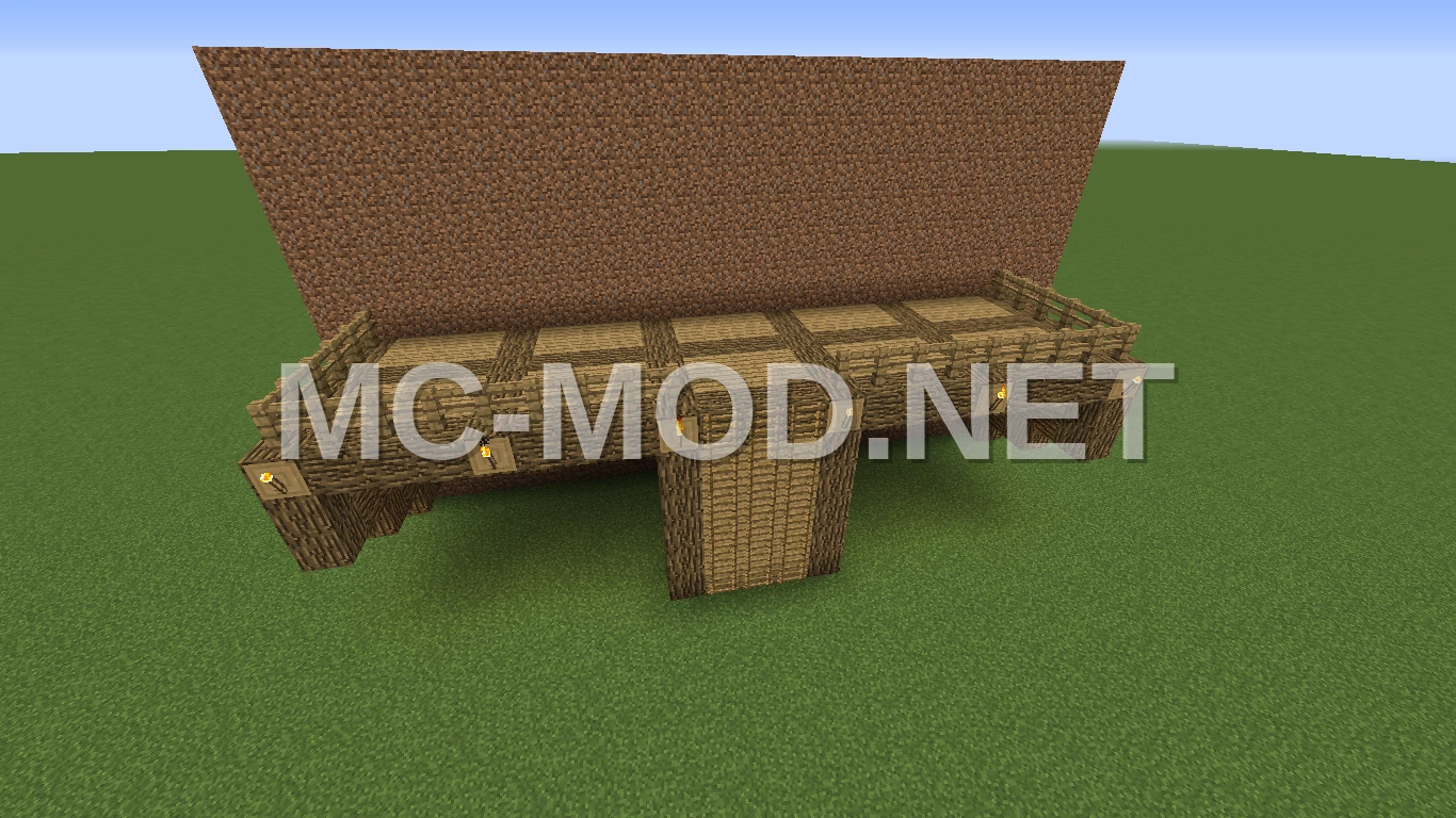 Wooden Platform for Ravines and Cliffs