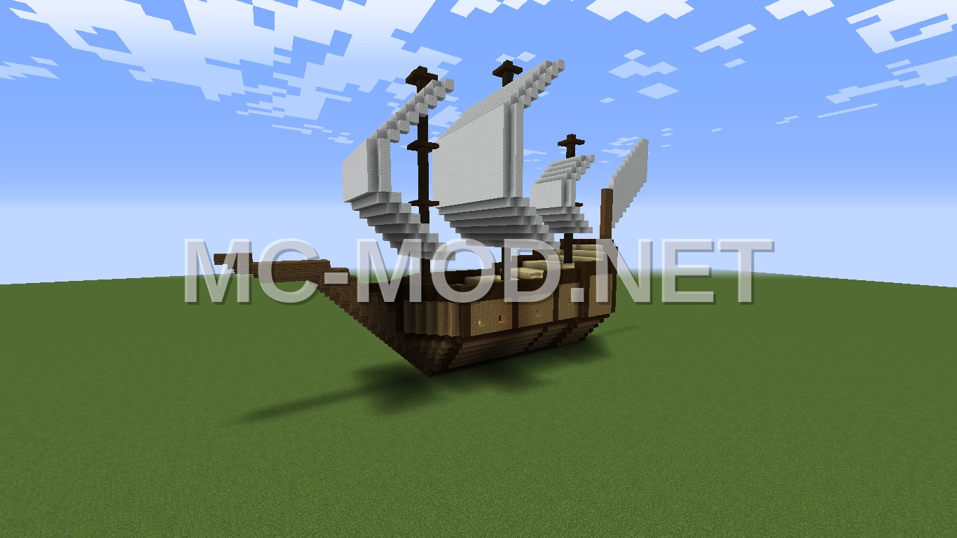 Wooden Sailing Ship
