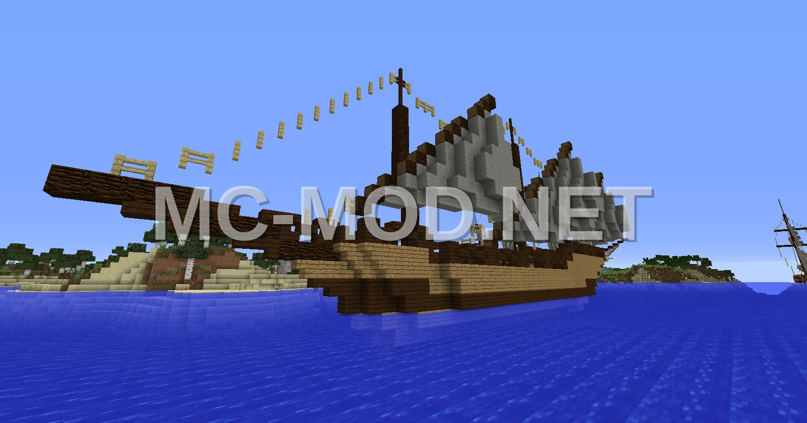 Xebec Sailing Ship