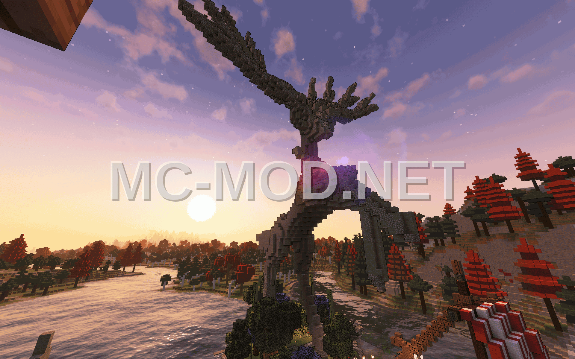 Xerneas Pokemon Stone Statue