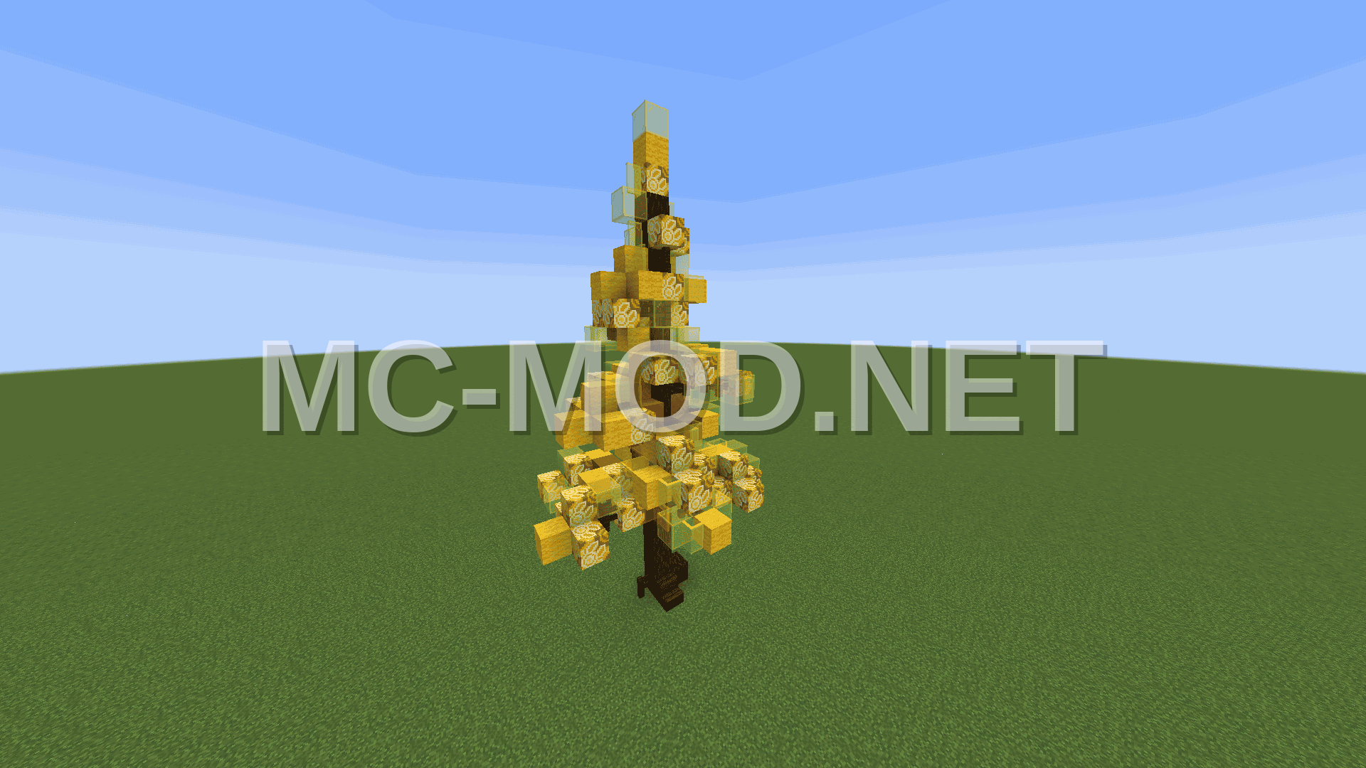 Yellow Autumn Tree Build