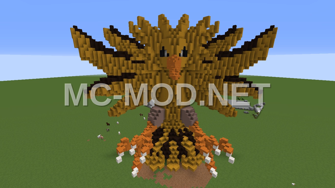 Zapdos Statue Sculpture