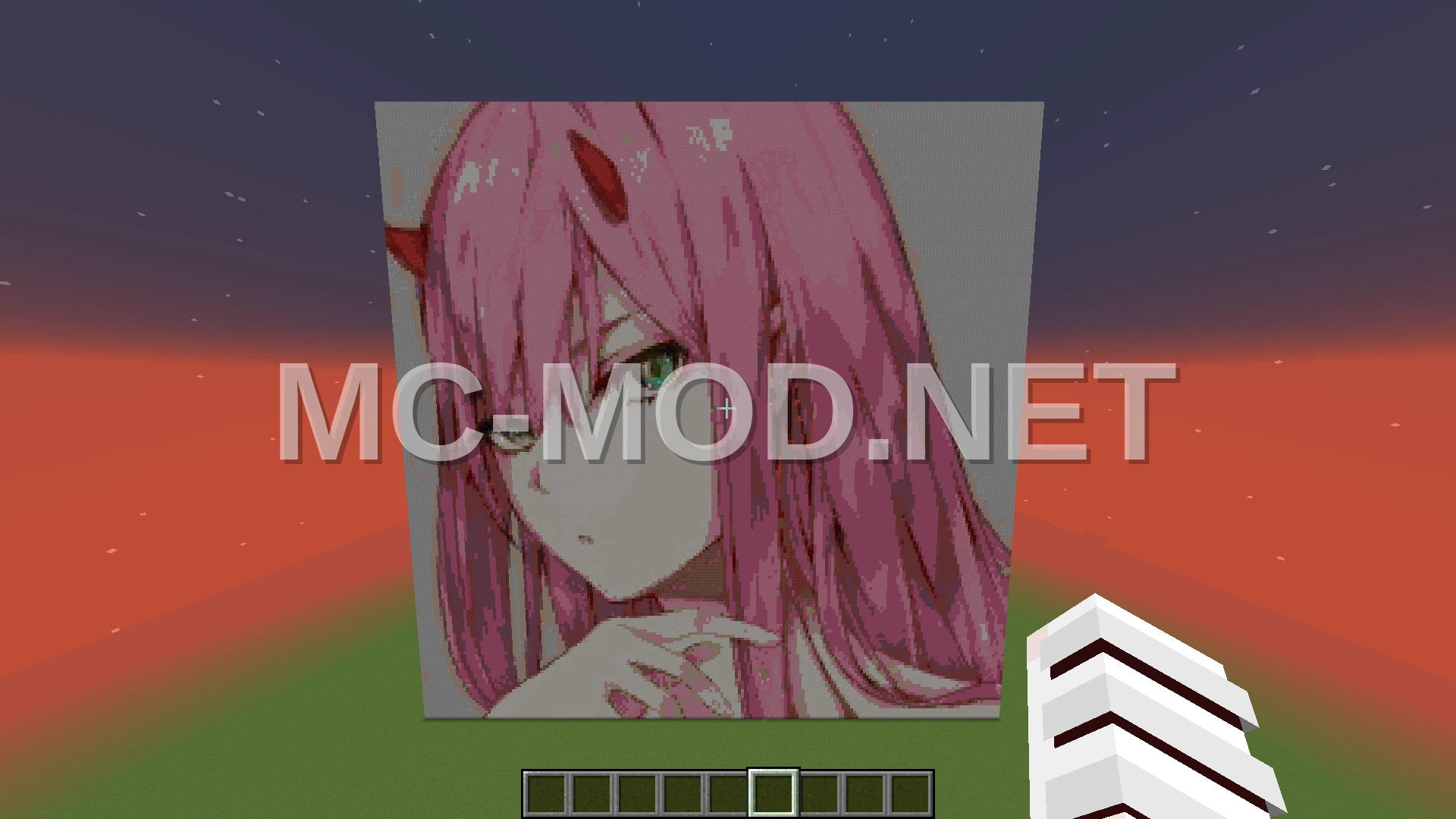 Zero Two Pixel Art Design