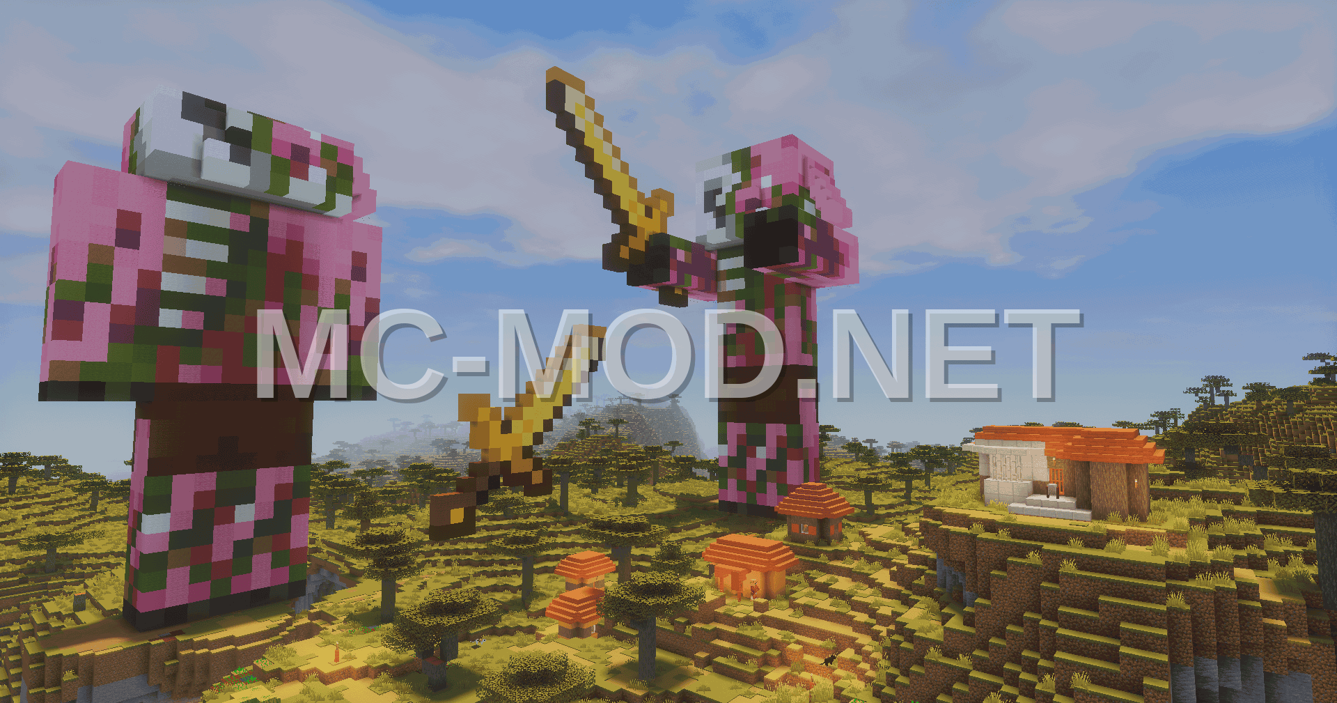 Zombie Pigman Monument