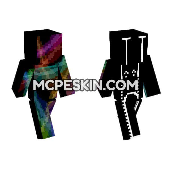 Abstract Rainbow Pattern Outfit