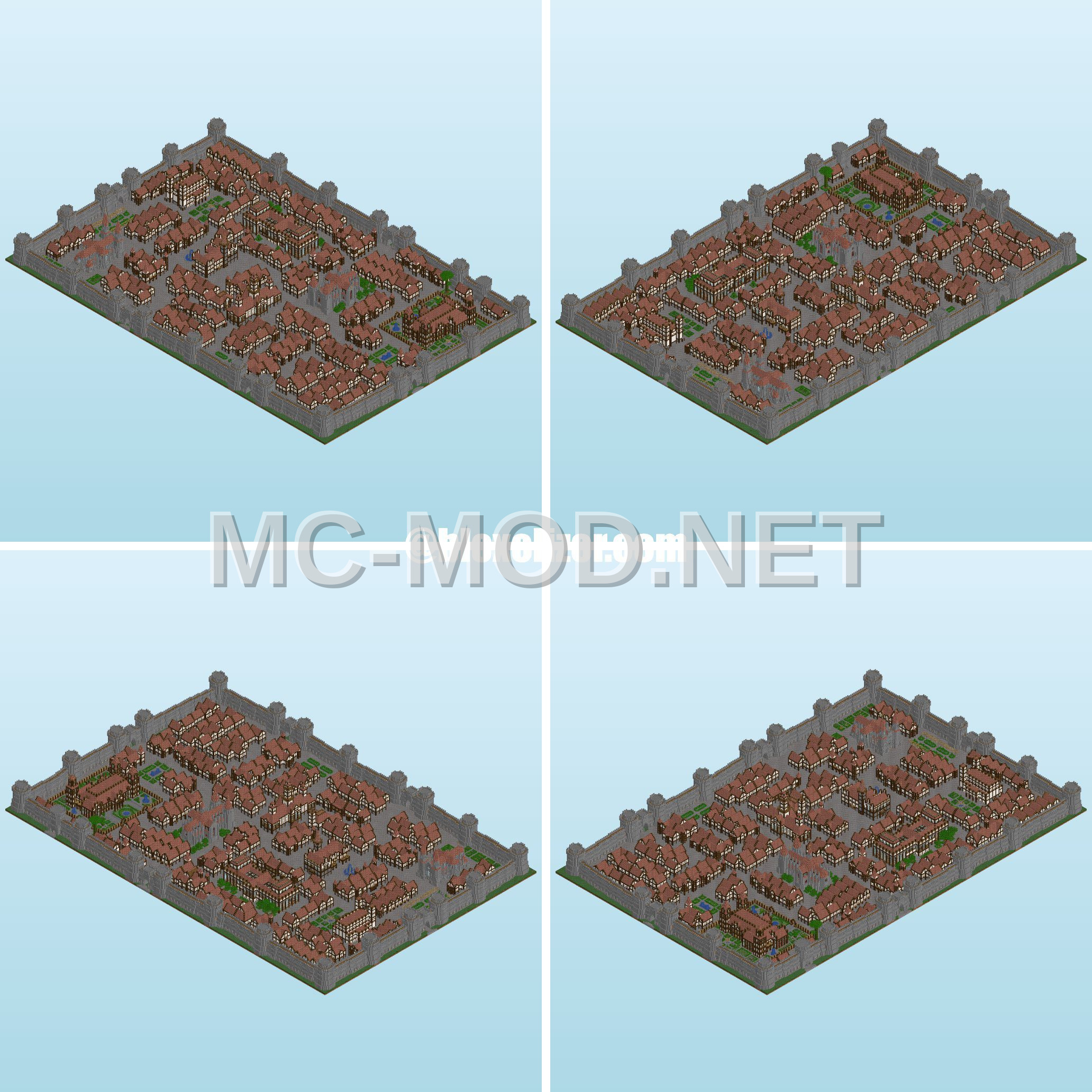 awesome medieval city