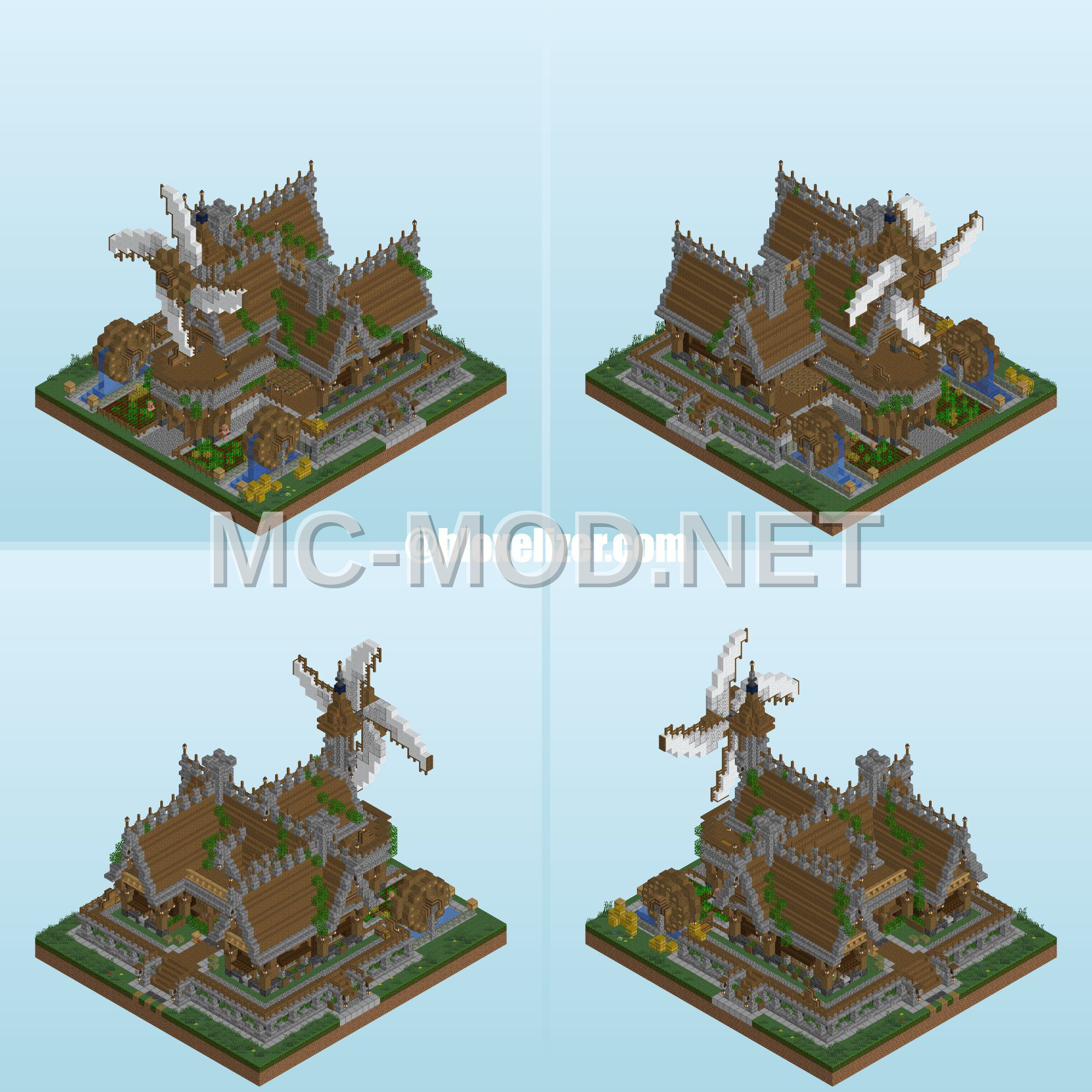 Large Survival Farm House