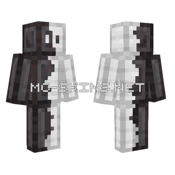 Black and White Cow Suit