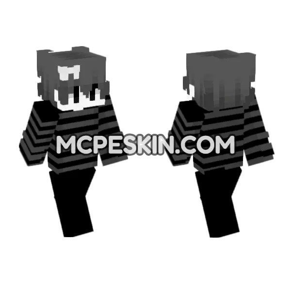 Black and White Striped Shirt