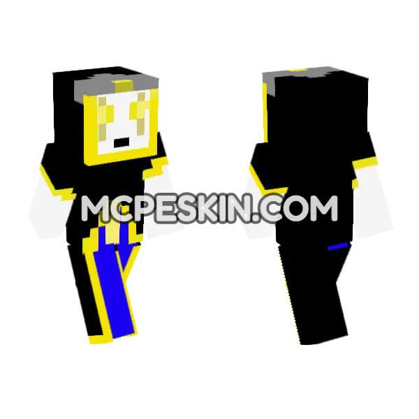 Black and Yellow Jester