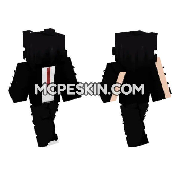 Black Suit With Tie