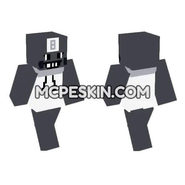 Blocky Head Character