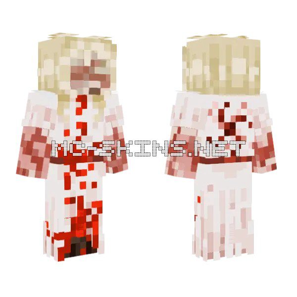 Bloody Bandaged Figure
