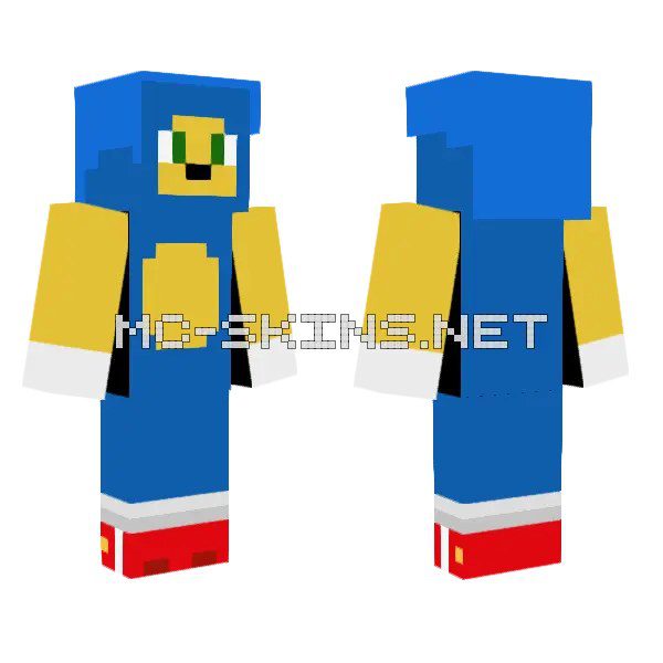 Blue and Yellow Character