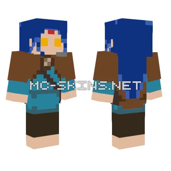 Blue Archer Outfit