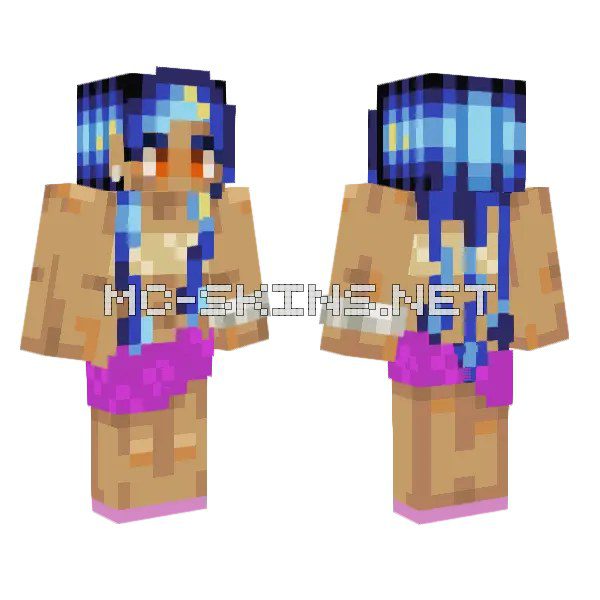 Blue Bikini Girl