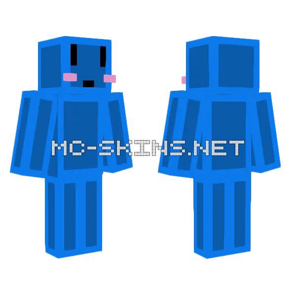 Blue Block Creature