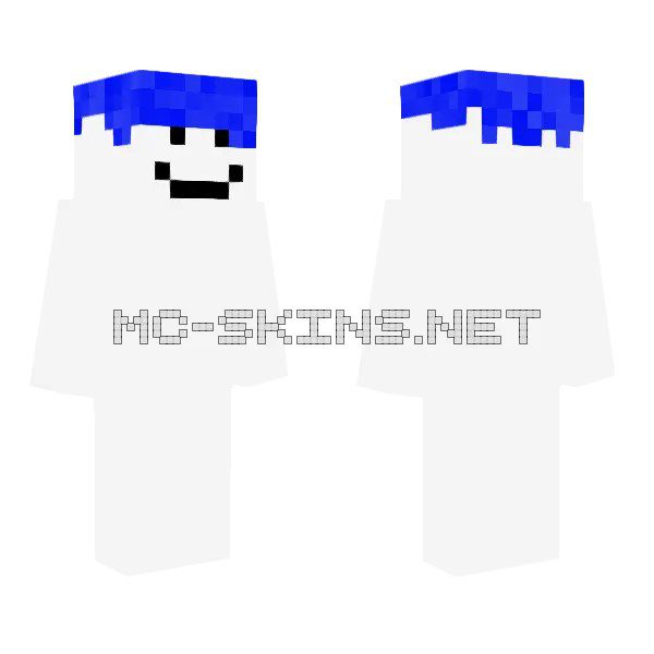 Blue Block Head