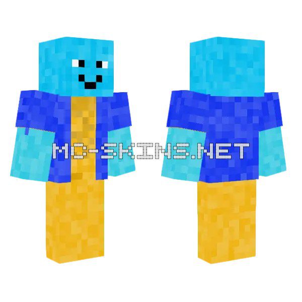 Blue Cloud Character