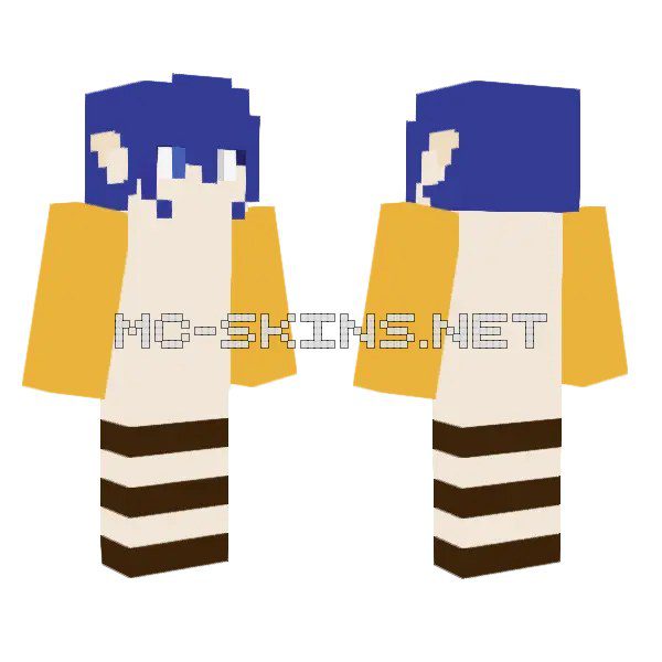 Blue Haired Character