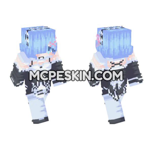 Blue Haired Maid