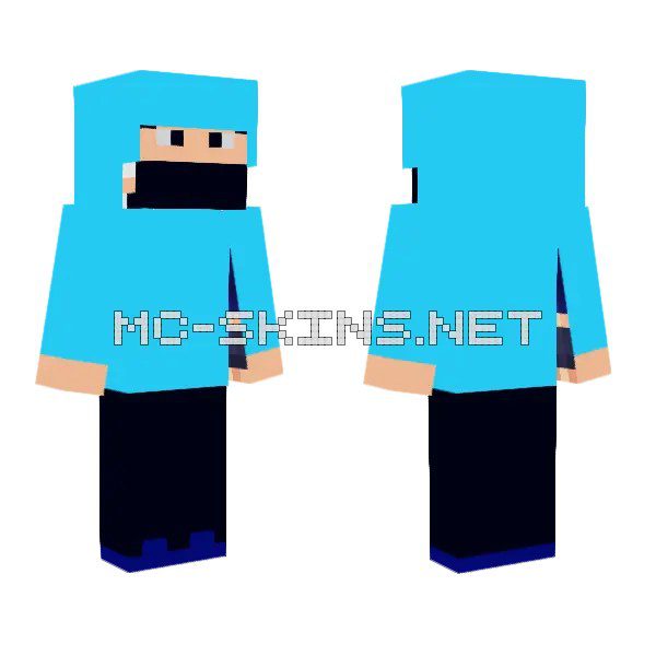 Blue Hoodied Guy