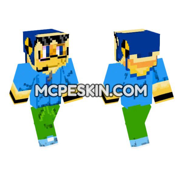 Blue Jacket Character
