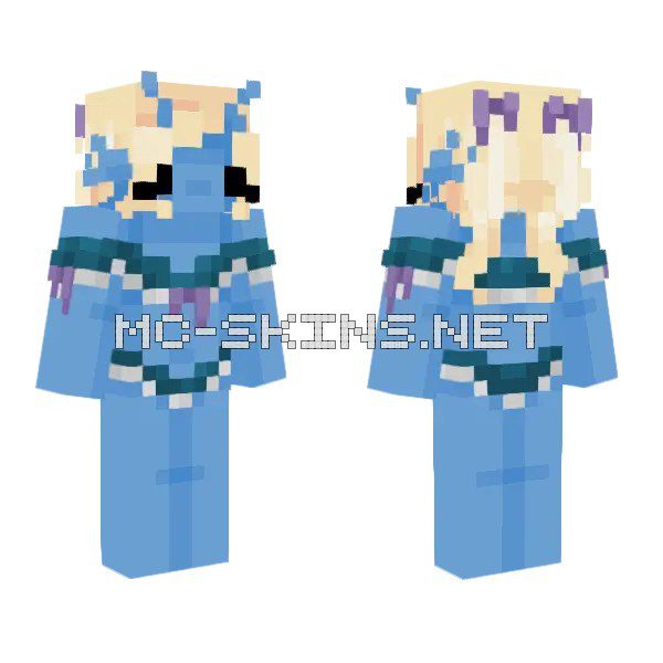 Blue Overalls Girl