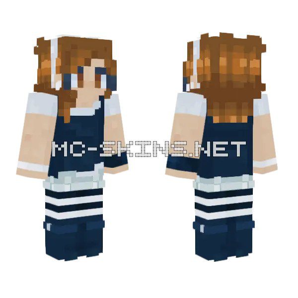 Blue Overalls Girl