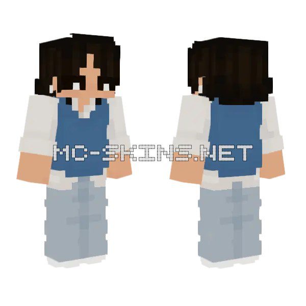 Blue Overalls Outfit