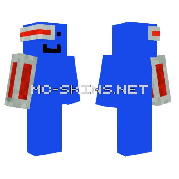 Blue Robot Suit