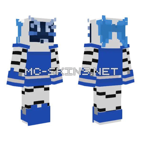 Blue Robot Suit