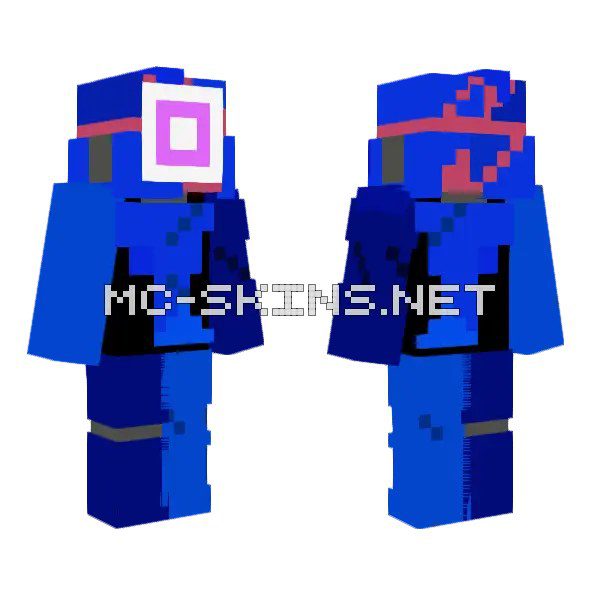 Blue Robot Suit