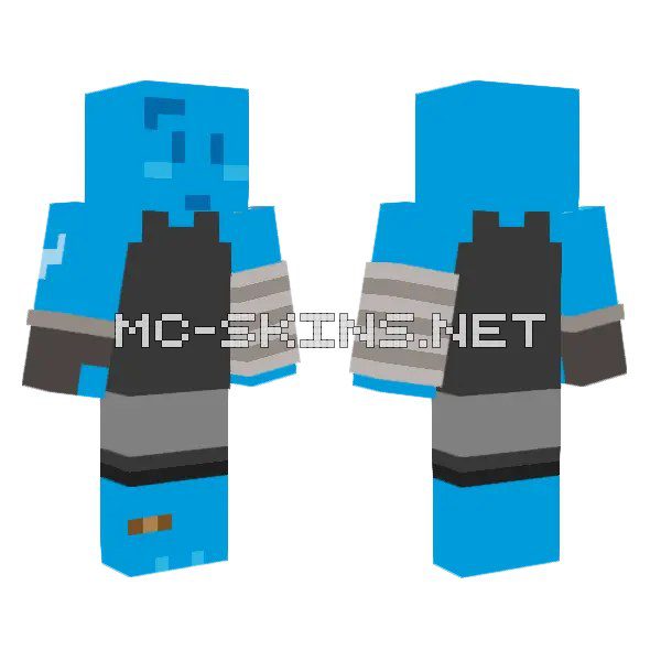 Blue Robot Suit