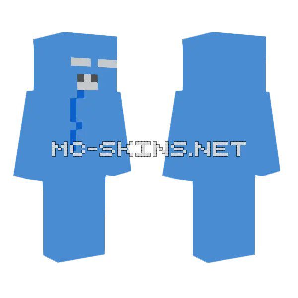 Blue Robot Warrior