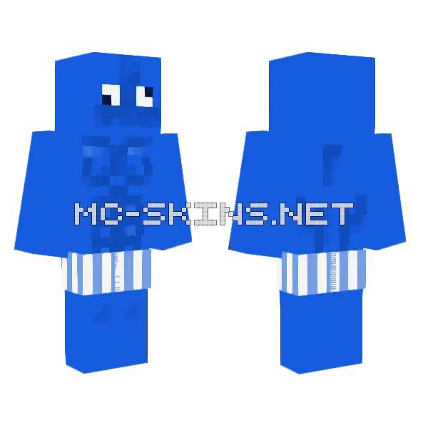 Blue Robot Warrior
