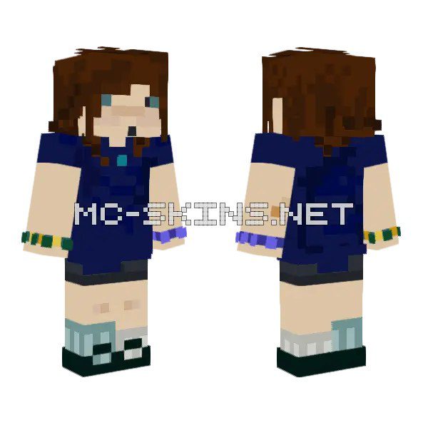 Blue Vest Casual