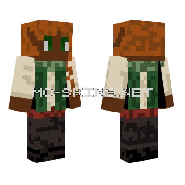 Brown and Green Adventurer